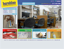 Tablet Screenshot of barabino.com.ar